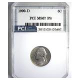 1990-D Nickel MS67 FS LISTS $2850
