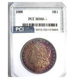 1886 Morgan PCI MS65+ Excellent Color