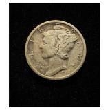 1918 Dime XF Nice Orig