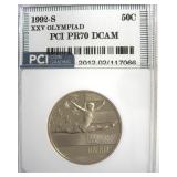 1992-S 50c XXV Olympiad PCI PR70 DCAM