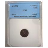 1815-C?? 5 Kopeks NNC XF45 Russia