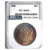 1890 Morgan MS65+ LISTS $2200