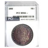 1885 Morgan PCI MS65+ Incredible Color