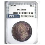 1884-O Morgan MS66 LISTS $450