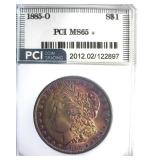 1885-O Morgan PCI MS65+ Excellent Color