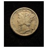 1924-S Dime XF+ Nice Orig