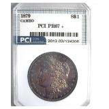 1879 Morgan PR67+ Cameo LISTS $27500