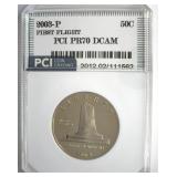 2003-P 50c First Flight PR70 DCAM LISTS $100