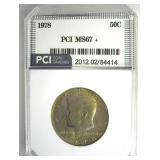 1978 Kennedy MS67+ LISTS $5750