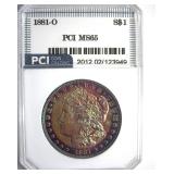 1881-O Morgan MS65 LISTS $1050