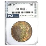 1904-O Morgan MS67+ LISTS $43500