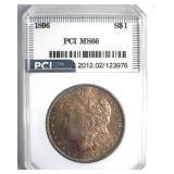 1896 Morgan MS66 LISTS $450