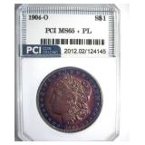 1904-O Morgan MS65+ PL LISTS $500