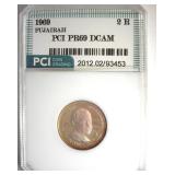 1969 2 Riyal PCI PR69 DCAM Fujairah