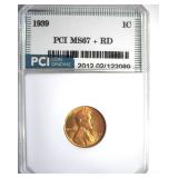 1939 Cent MS67+ RD LISTS $525