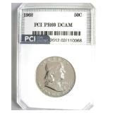 1962 Franklin PR69 DCAM LISTS $3850