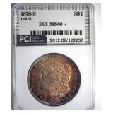 1878-S Morgan MS66+ DMPL LISTS $32500 IN 66
