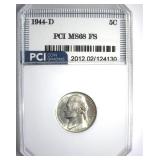 1944-D Nickel MS68 FS LISTS $6500
