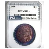 1889 Morgan MS65+ LISTS $475