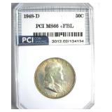 1948-D Franklin MS66+ FBL LISTS $1000