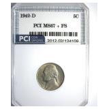 1942-D Nickel MS67+ FS LISTS $1450
