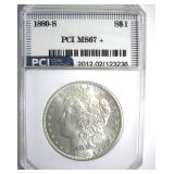 1880-S Morgan MS67+ LISTS $1750