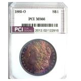 1885-O Morgan MS66 LISTS $450