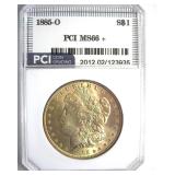 1885-O Morgan MS66+ LISTS $550