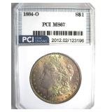 1884-O Morgan MS67 LISTS $2500