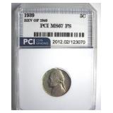 1939 Rev 40 Nickel MS67 FS LISTS $425