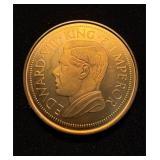 1936 Edward 8th Pattern Crown Bronze GEM PF