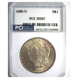 1898-O Morgan MS67 LISTS $2150