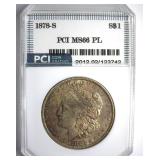 1878-S Morgan MS66 PL LISTS $2750