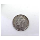 1895/89 2 Decimos AU+ Ecuador Lima