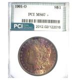 1901-O Morgan MS67+ LISTS $29000
