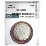 1899-O Micro O Morgan MS65 LISTS $55000 RARITY