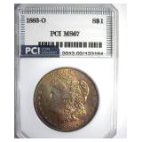 1883-O Morgan MS67 LISTS $3500
