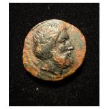 350-300BC Thessaly AU AE18 Poseidon/Horseman