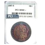 1887-S Morgan MS65+ LISTS $31500