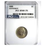 1938 Nickel MS68 FS LISTS $1850 IN 67+ FS
