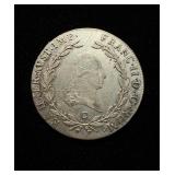 1806 20 Krz UNC Silver