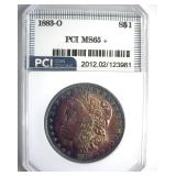 1883-O Morgan PCI MS65+ Outstanding Color