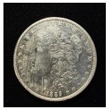 1889-O Morgan AU+
