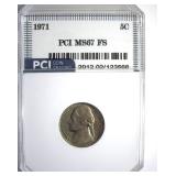 1971 Nickel MS67 FS LISTS $1850