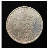 1884 Morgan AU