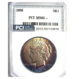 1935 Peace MS65+ LISTS $1100