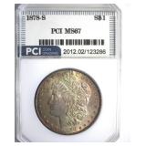 1878-S Morgan MS67 LISTS $10750