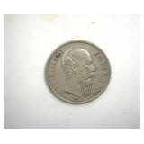 1866-MO Peso XF+ Mexico Rare