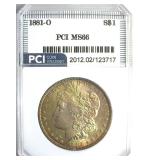 1881-O Morgan MS66 LISTS $7750