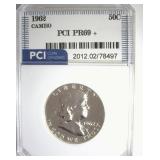 1962 Franklin PR69+ CAM LISTS $750 IN 69 CAM